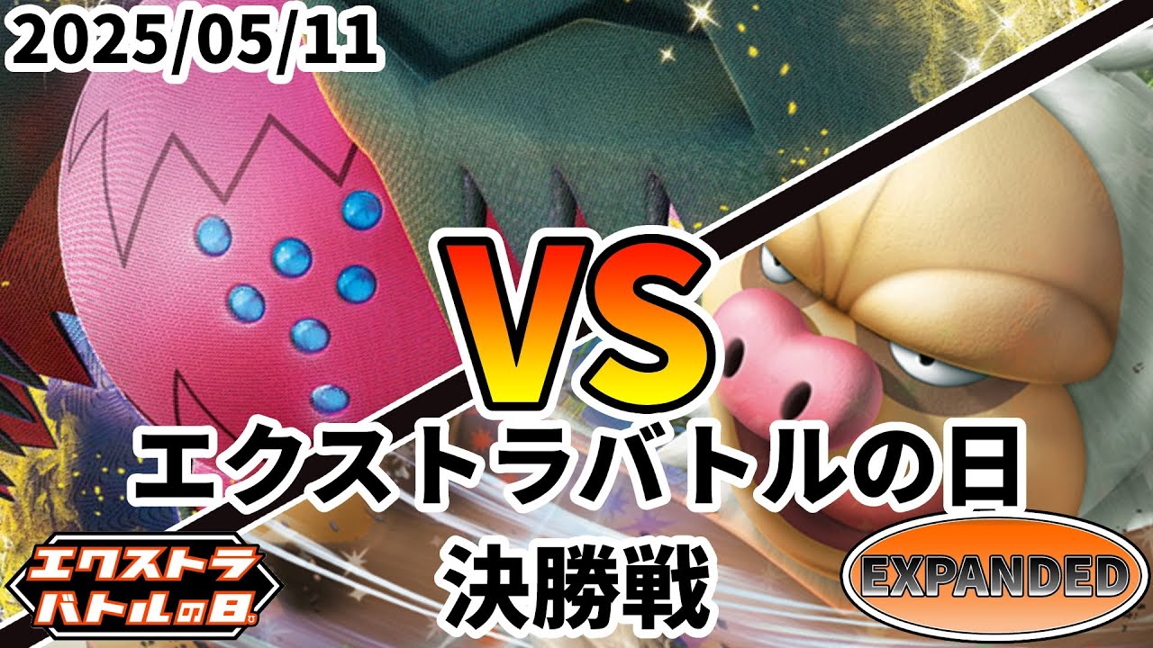 ポケカ エクストラバトルの日 決勝戦 レジドラゴVSTAR vs ホルビー