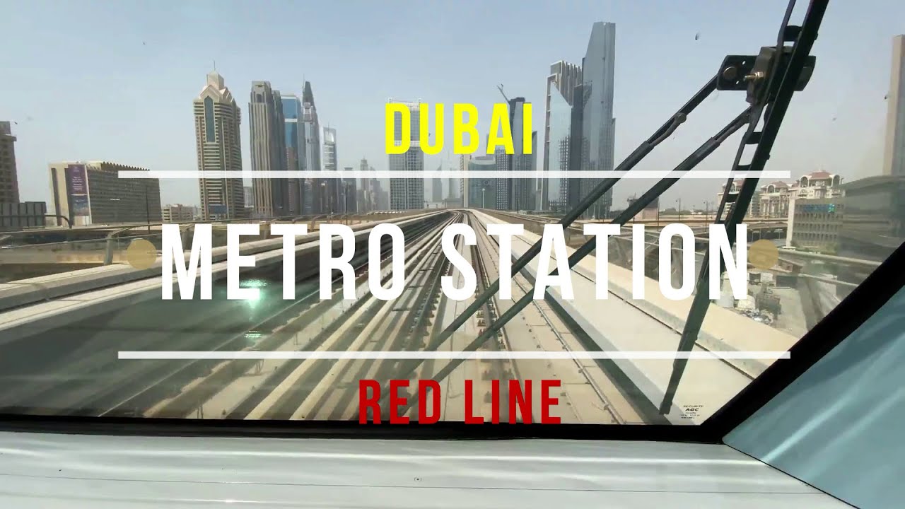 DUBAI METRO STATION(REDLINE)