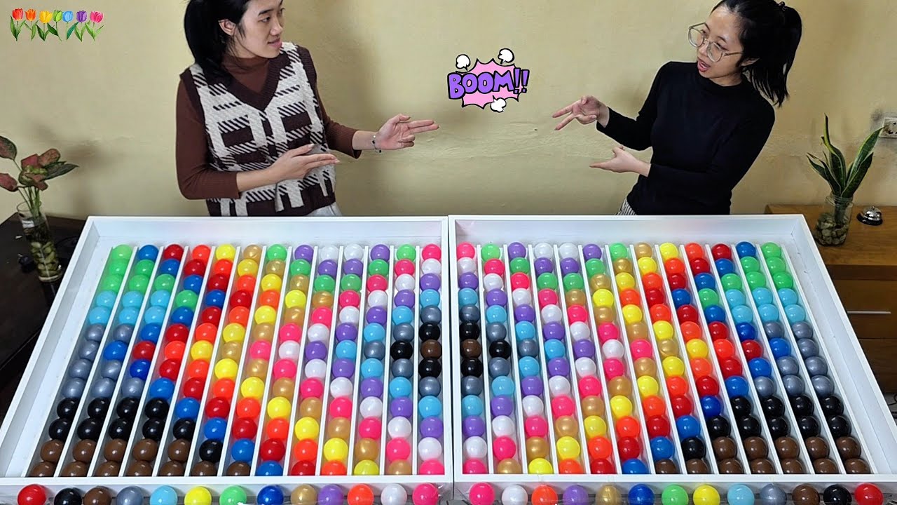 👯‍♂️ Color Ball Sorting Game | Relaxing Puzzle Challenge with a Friend 🎨