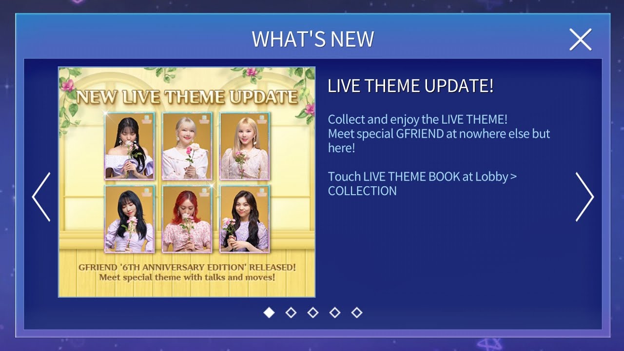 SUPERSTAR GFRIEND | Gfriend 6th Anniversary Event! & SuperStar Pass + Live Theme Update!