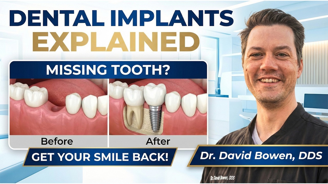 Replacing Missing Teeth with Dental Implants with David Bowen, DDS | Bozeman, MT dentist
