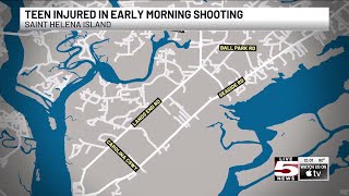 VIDEO: Beaufort Co. deputies investigate early-morning shooting that injured teen