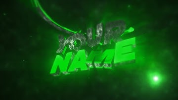 FREE Intro: Bounce Sync Green #170 (Готовое 3D интро) Cinema 4D + After Effects