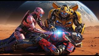 Arcee And Bumblebee Restoring Optimus Prime Abandoned On Mars  Transformers Restoration