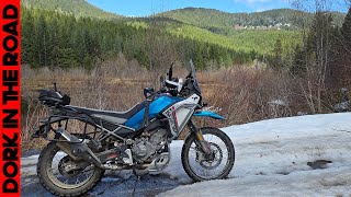 Searching For Snow On The Cfmoto Ibex 450