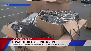 Lewis and Clark Community College hosting e-waste recycling drive today