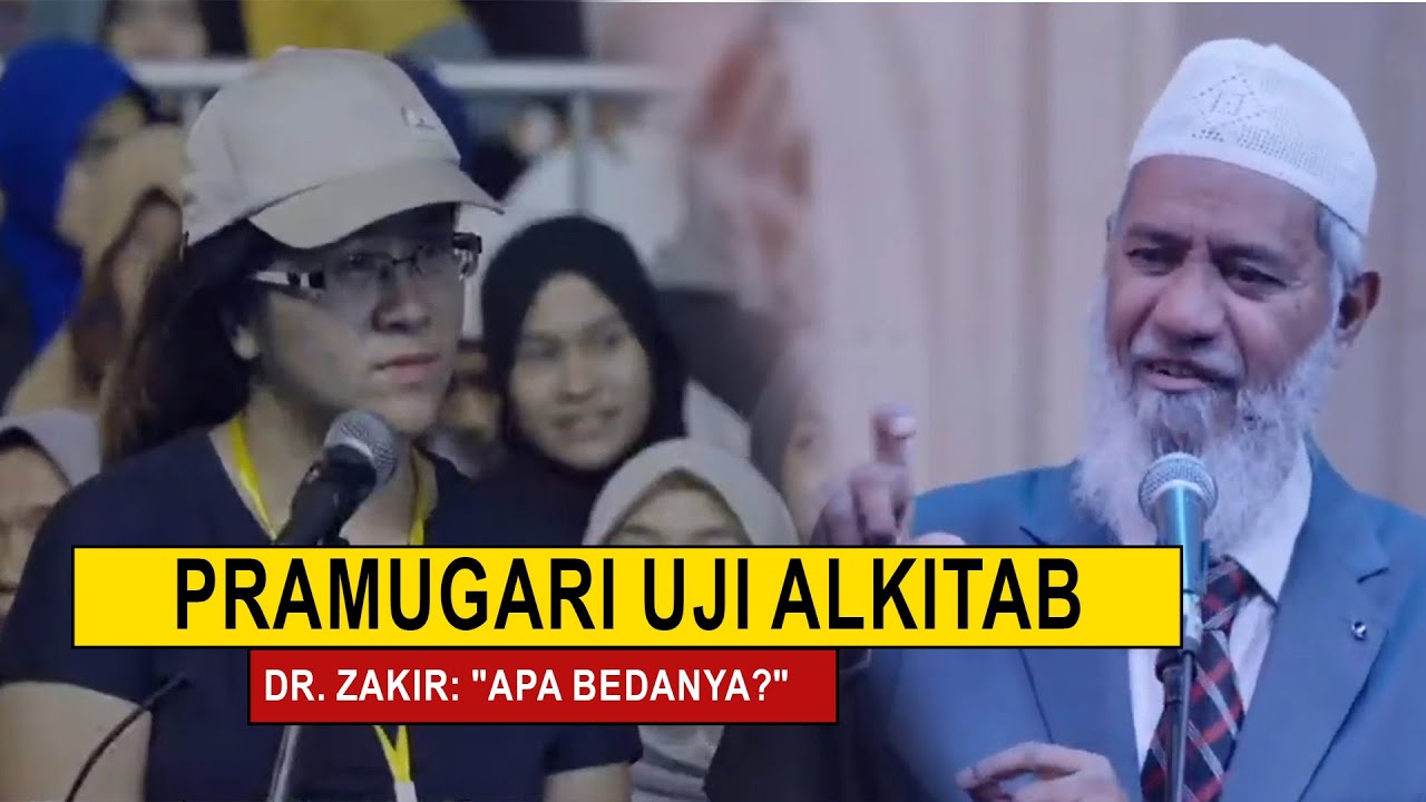 SKAKMAT! Pramugari Cerdas Ini Uji Dr. Zakir Naik, Jawabannya Bikin Terdiam