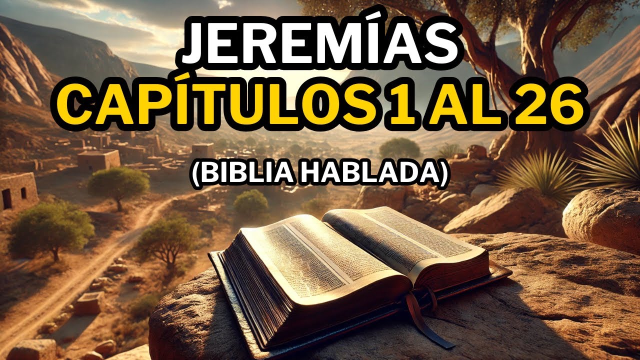 Libro de Jeremías Capítulos 1 al 26 | Biblia Hablada 📖 | Biblia en Audio