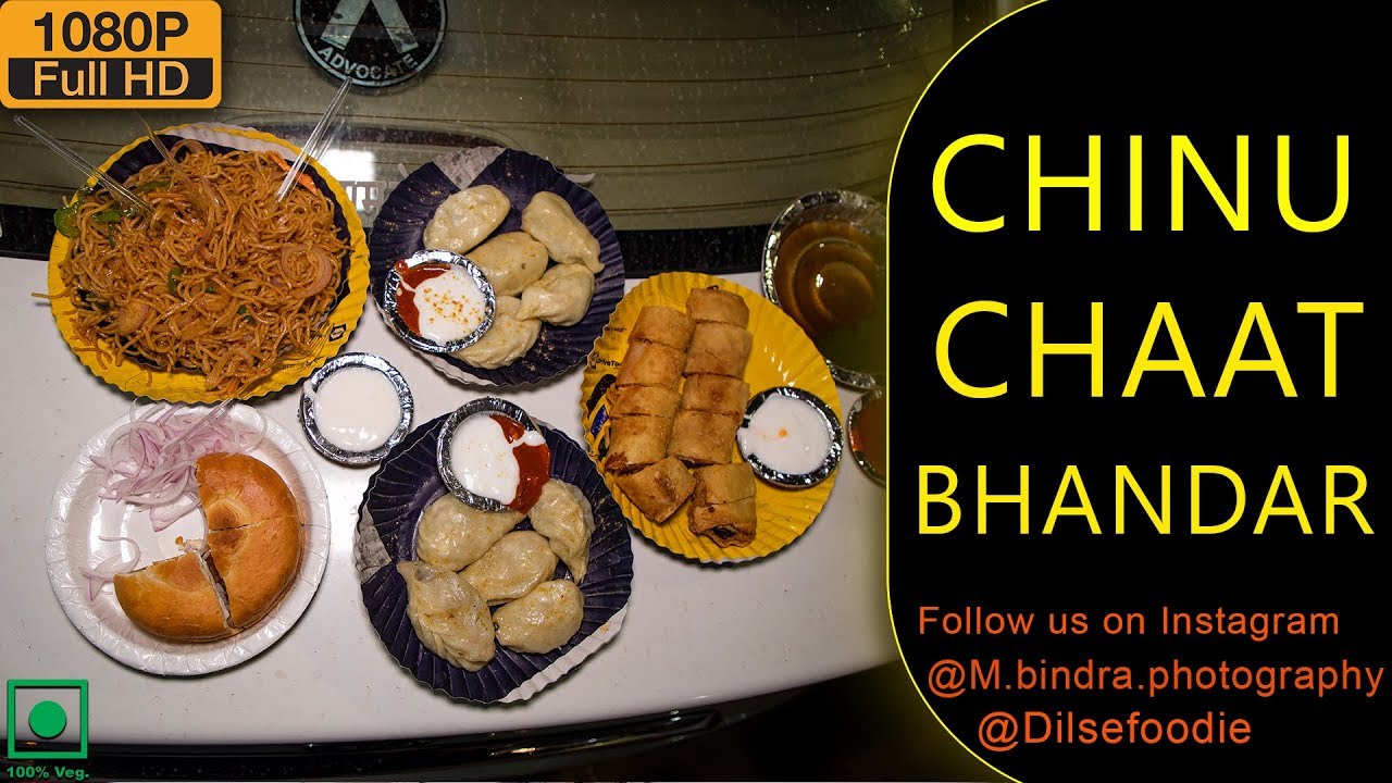 Chinu Chaat Bhandar At Tagore Garden | Karan Dua | Dilsefoodie Official