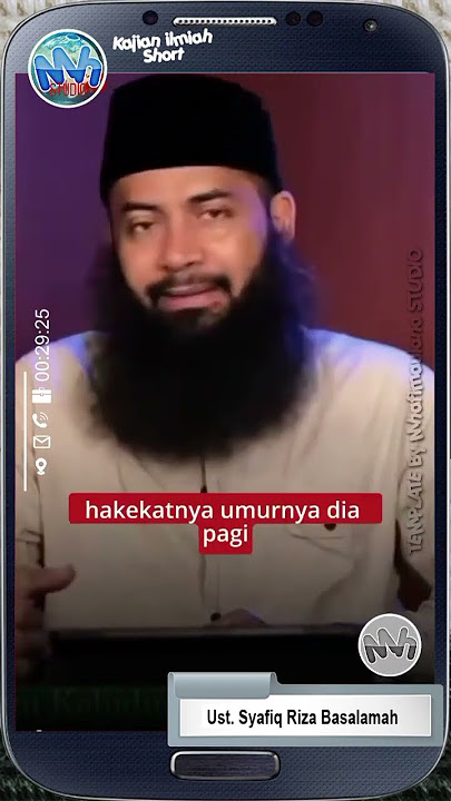 Waktu Kita Itu Lebih Mahal Dari Harta, tahta  Dan Jabatan | Ustadz Syafiq Riza Basalamah