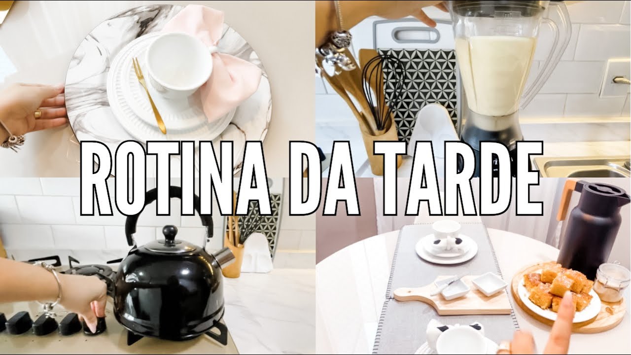 ROTINA DA TARDE COMIGO | Fiz bolo de milho + MESA POSTA ☕️🥰
