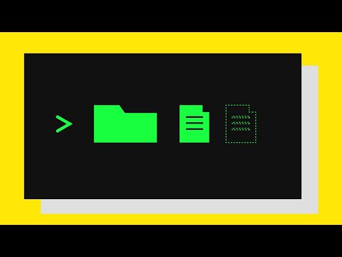 How to make, move, and delete files in the terminal (Mac & Linux)