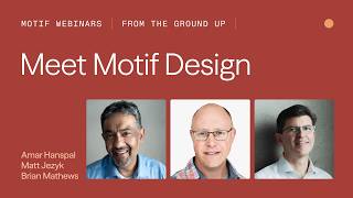 Meet Motif Design: Agent-Native BIM Demo and Q&A