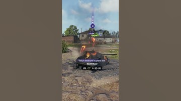Once in a Million Shot🔴#worldoftanks #shorts