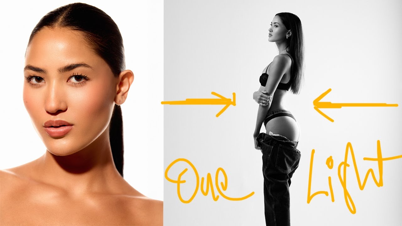 One and Two Portrait Light Setup | Lighting Breakdown/BTS