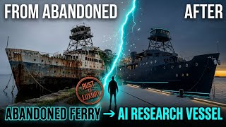 Restoring the World's Most Abandoned Ferry Into a $50M AI Floating Command Center