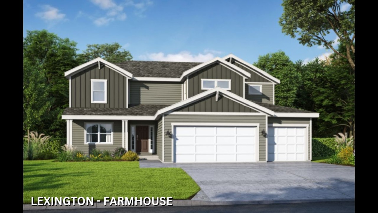 Explore the spacious Lexington in the Craftsman Elevation from Avital  Homes KC