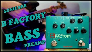 SONICAKE B FACTORY Bass Preamp - YouTube