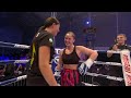 The One Punch Knockout At Enfusion 142! Kyara VD Klooster vs Firade Kirat