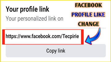 How To Change Profile Link On Facebook // Facebook Profile Link Change Problem