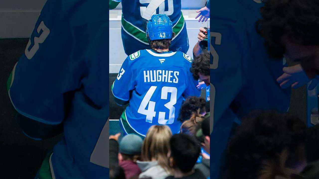 Right away, it's just not the greatest vibe. #canucks