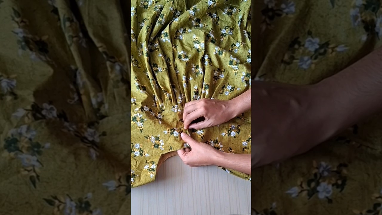 easy nighty cutting and stitching ✨️#diy#stitching#clothes#nighty #easy#shorts#5minutecrafts