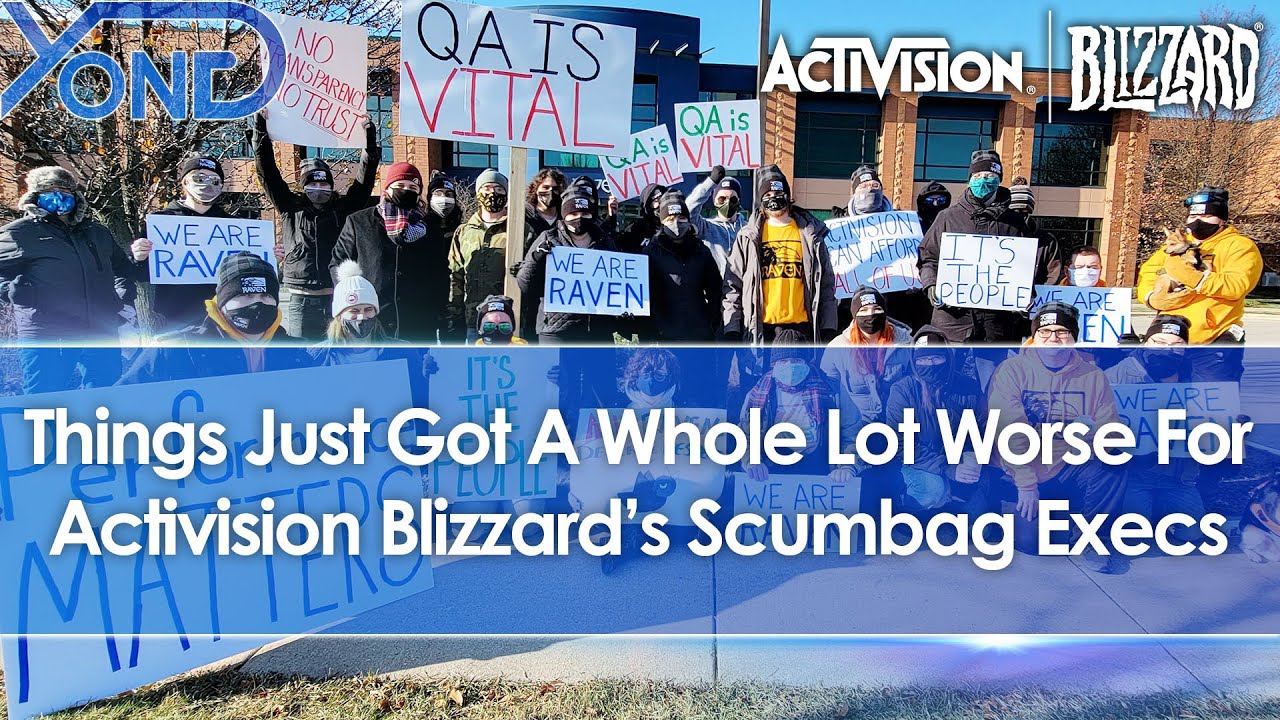 Activision Blizzard Face New Wave Of Revolts, Strikes, & Walkouts As Workers Prepare To Unionize