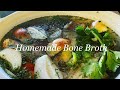 Making Homemade Bone Broth
