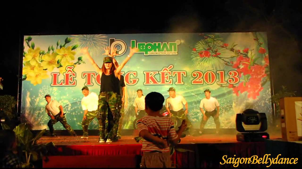 múa bụng việt nam Biểu diễn minh họa tiết mục 