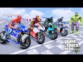 SUPERHERO MOTORCYCLE FUNNY CONTEST - IMPOSSIBLE RAMP IN PLANTATION