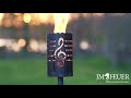 Gartenfackel Notenschl&uuml;ssel Musik aus Metall