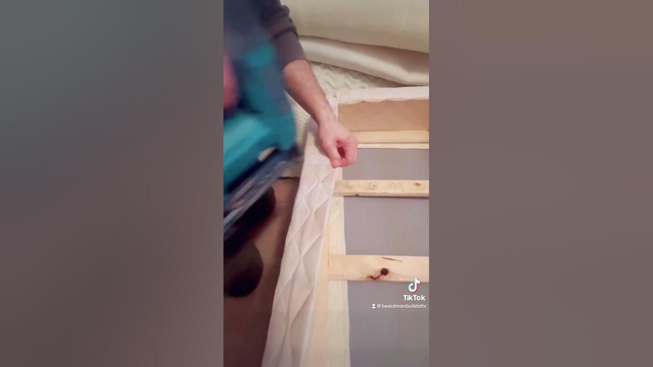 Squeaky Boxspring? Easy Fix! homediy howto shorts tiktok 