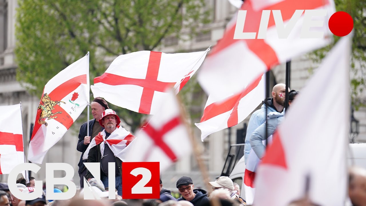 WATCH: Downing Street marks St George's Day by raising the flag of St ...