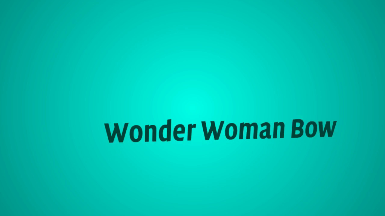 Wonder Woman Bow And Arrow Toy