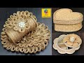 Jute craft decoration design collection | Home decorating ideas Handmade