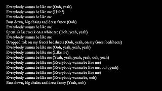 Lil Pump, Lil Wayne - Be Like Me (Lyrics)