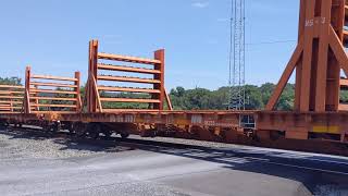 Empty NS rail train flying passed Bretz Ln, the fastest of the 5 caught in Duncannon PA.