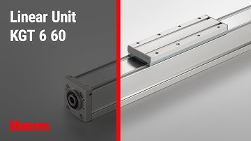 Making processes efficient and economical: item Spindle Axes KGT 6 60 + item MotionKits