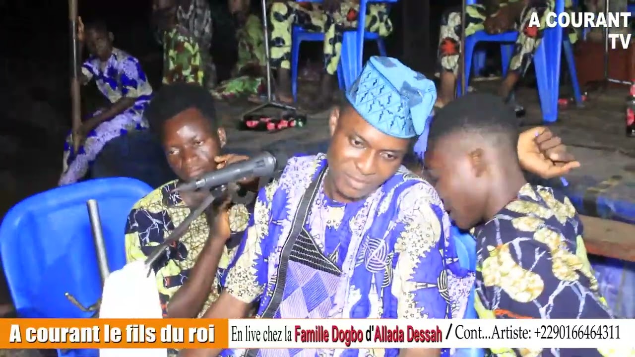 A courant le fils du roi à Allada Dessa chez la famille Dogbo