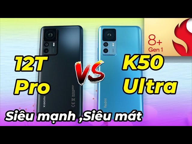 Redmi k50 Ultra (12t proと同性能) Xiaomi 12T Pro vs Xiaomi Redmi K50 Ultra - YouTube
