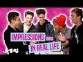 In Real Life Does Impressions of Ariana Grande, Selena Gomez, and More!
