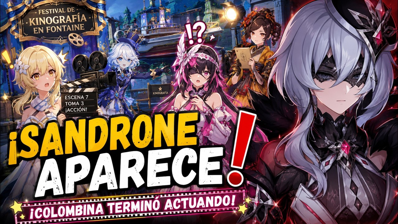 ¡Sandrone APARECE en Fontaine! 😱 Colombina es ACTRIZ y Festival de Verano | Genshin Impact 20260701