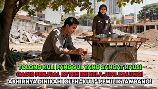 VIRAL!! TIAP HARI KASIH ES TEH GRATIS KE KULI TUA, GADIS INI KAGET SAAT DIJEMPUT KONVOI MOBIL MEWAH!