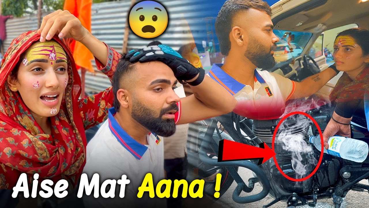 Bike Trip Gone Wrong! Neetu Ko Akele Ghar Lautna Pada 😢