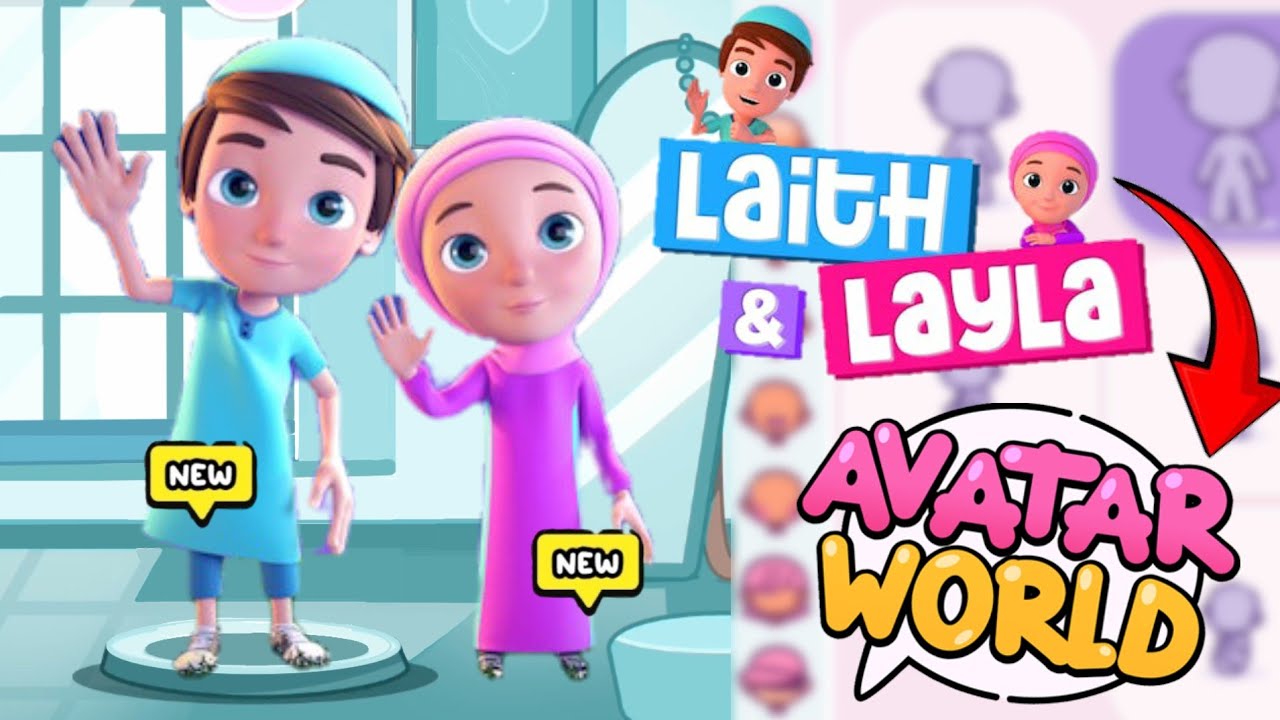 NEW ✅ HOW TO MAKE LAITH & LAYLA IN PAZU AVATAR WORLD 
