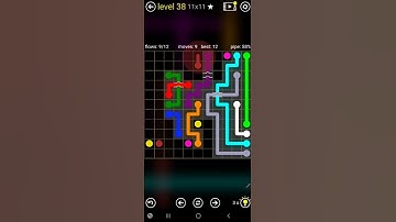 How To Solve Flow Free Bridges 11x11 Mania Pack Level 38 Board Walk Through Solution Walkthrough