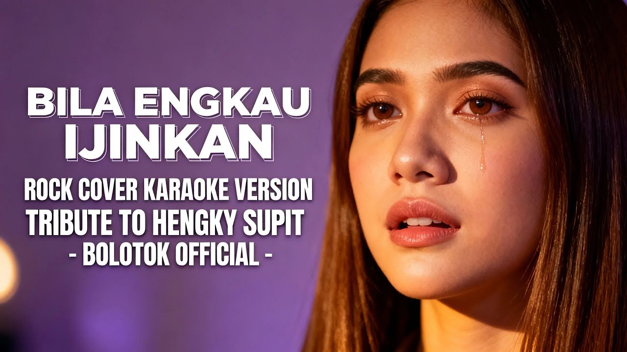BILA ENGKAU IJINKAN – HENGKY SUPIT (VERSI KARAOKE HARD ROCK BALLADS COVER BOLOTOK OFFICIAL)