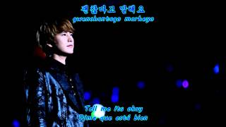 Cho kyuhyun 'Just Once' |Han|Rom|Eng-Esp subs|