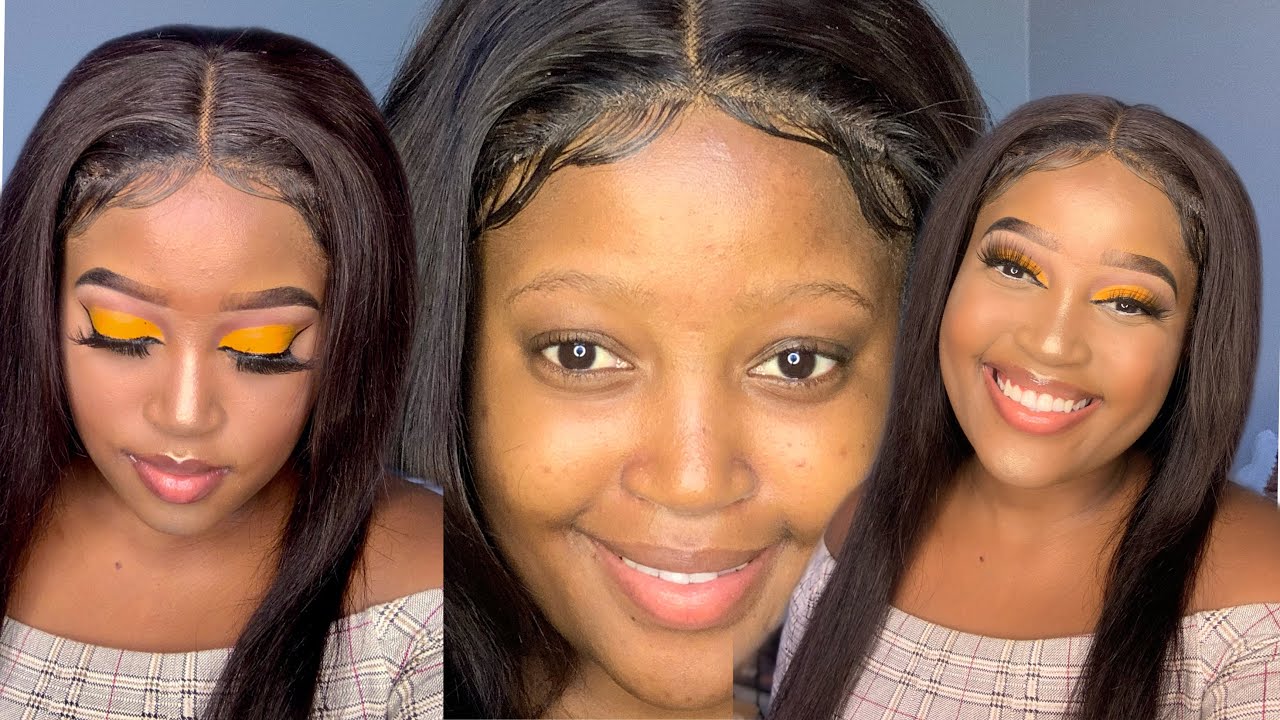 Deluxe hair studios wig review wig installation melted lace YouTube