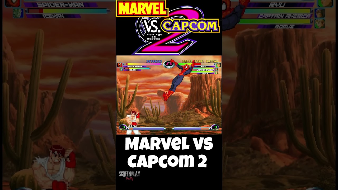 Marvel vs. Capcom 2 Dreamcast Gameplay - Retro Classic (No Commentary) #3
